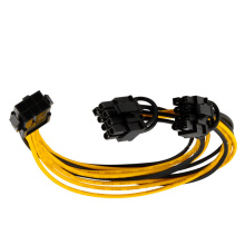 6-poliges PCI-E-Netzteil zu 8-poligem PCI-E-Kabel